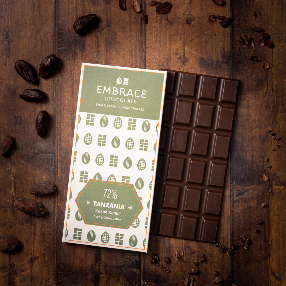 Embrace Chocolate - 72%, Tanzania | Kokoa Kamili