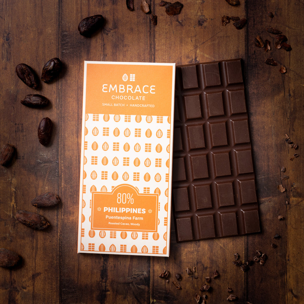 
                  
                    Embrace Chocolate - 80%, Philippines | Puentespina Farm
                  
                